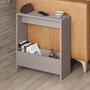 Hanah Home Mesa Auxiliar Simpi - Light Mocha